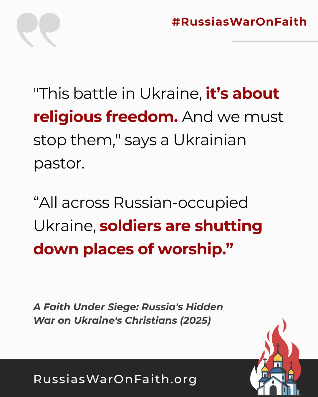All across Russian-occupied Ukraine soldiers are shutting down places of worship 2