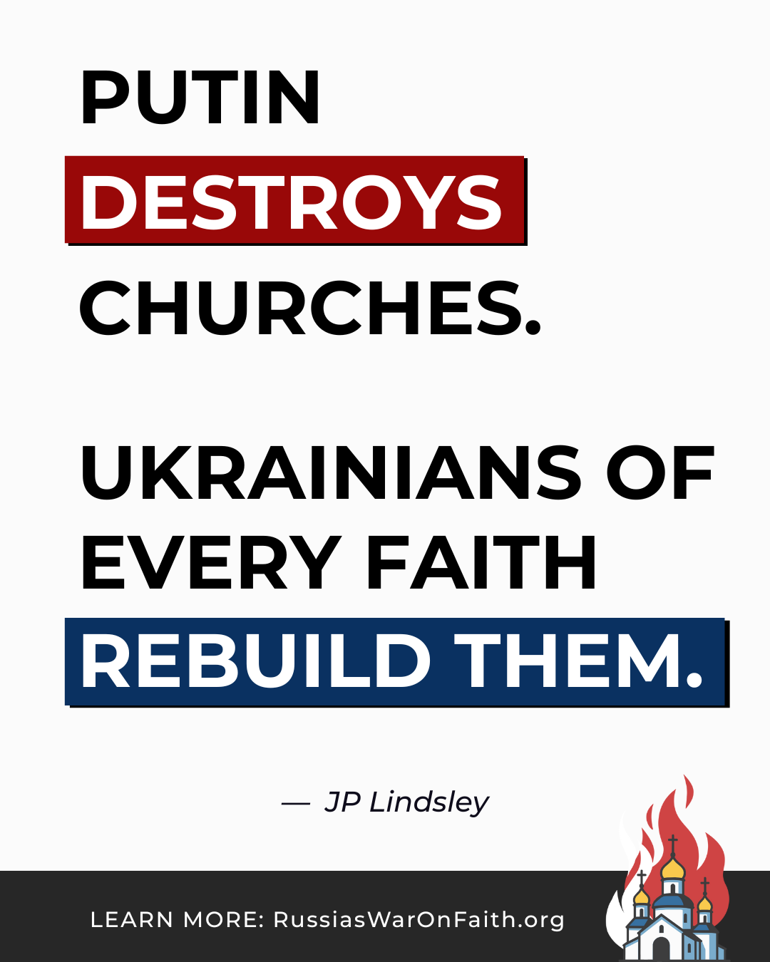 Putin destroys churches 1