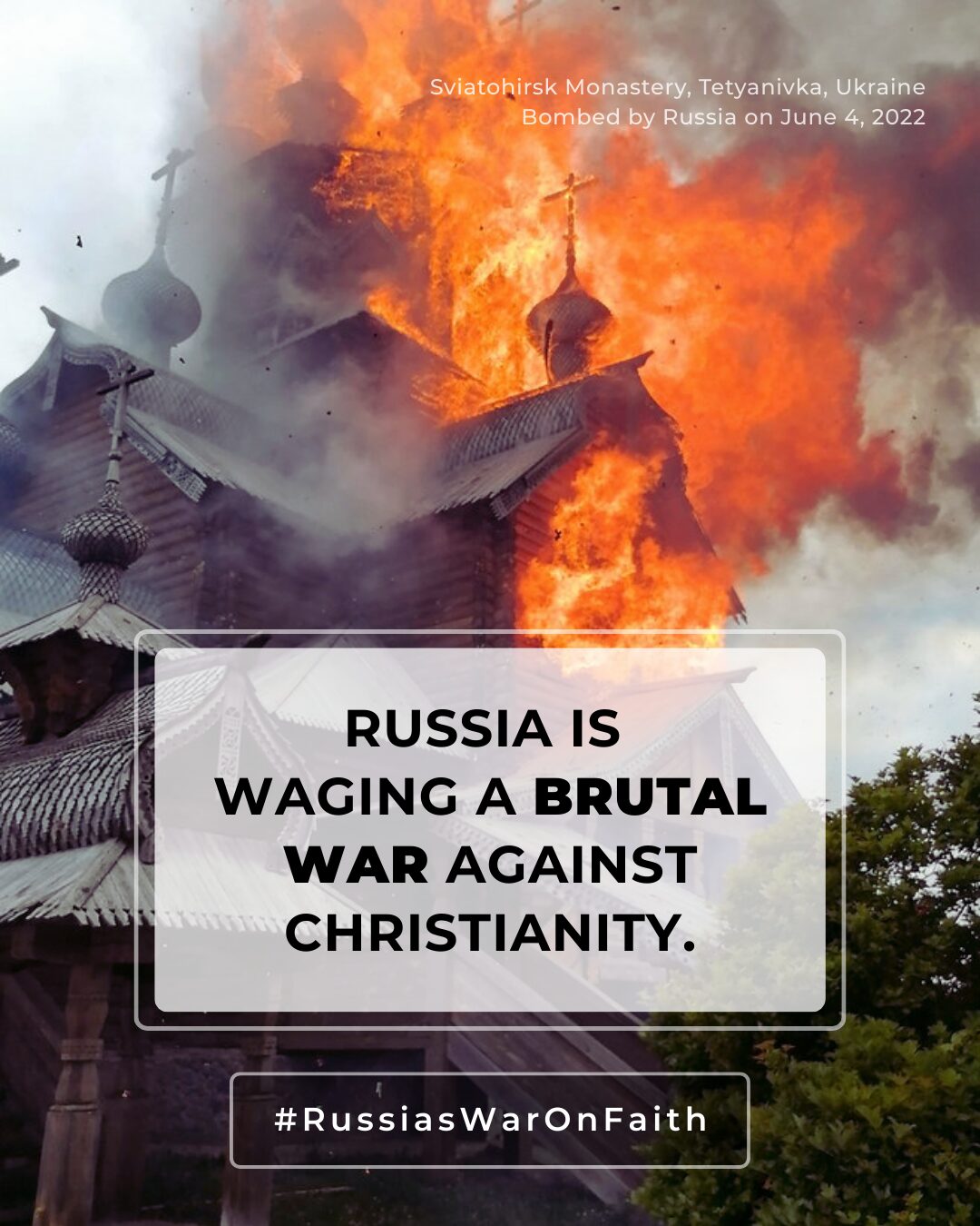 Russia is waging a brutal war against Christianity 1