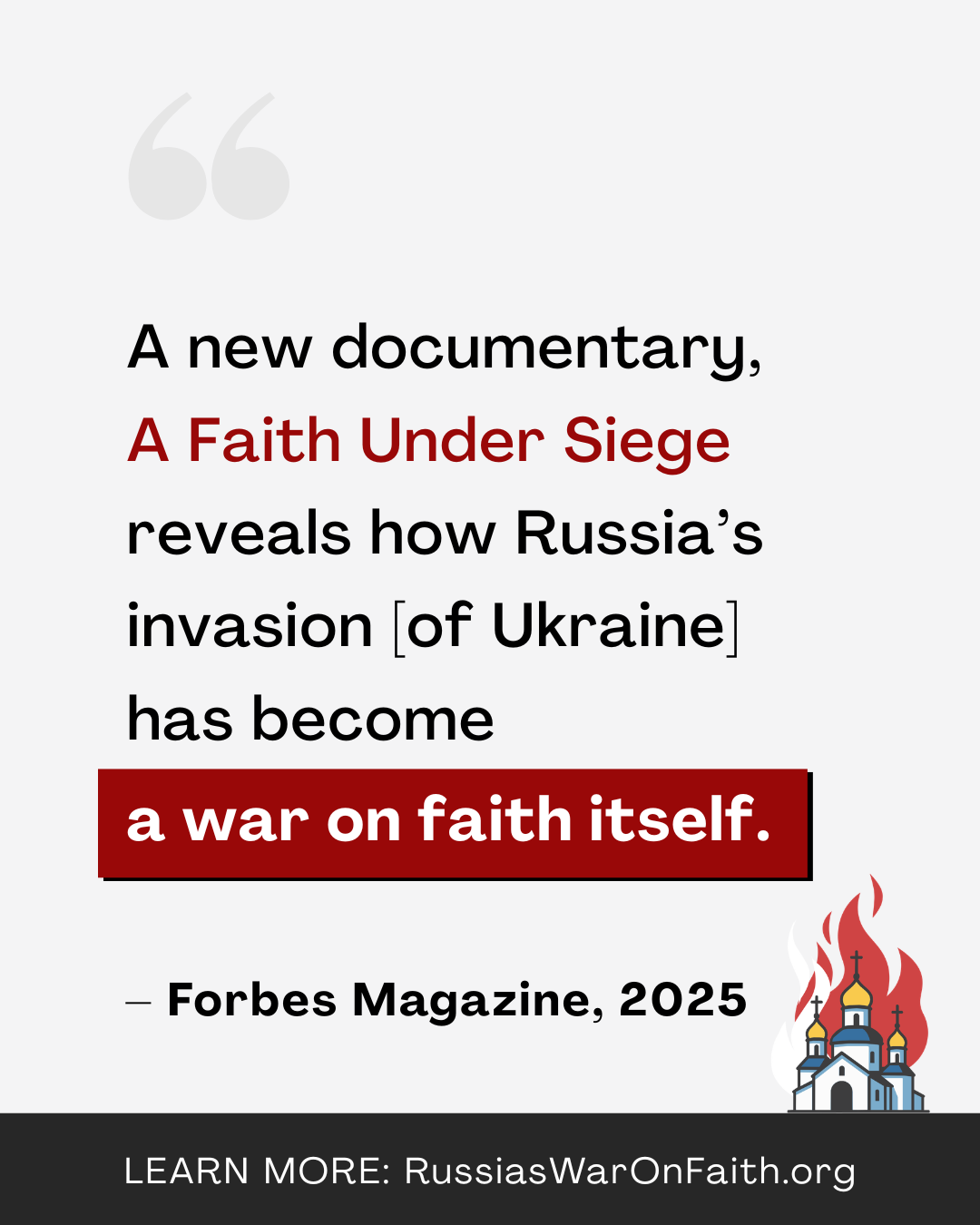 A war on faith itself 2
