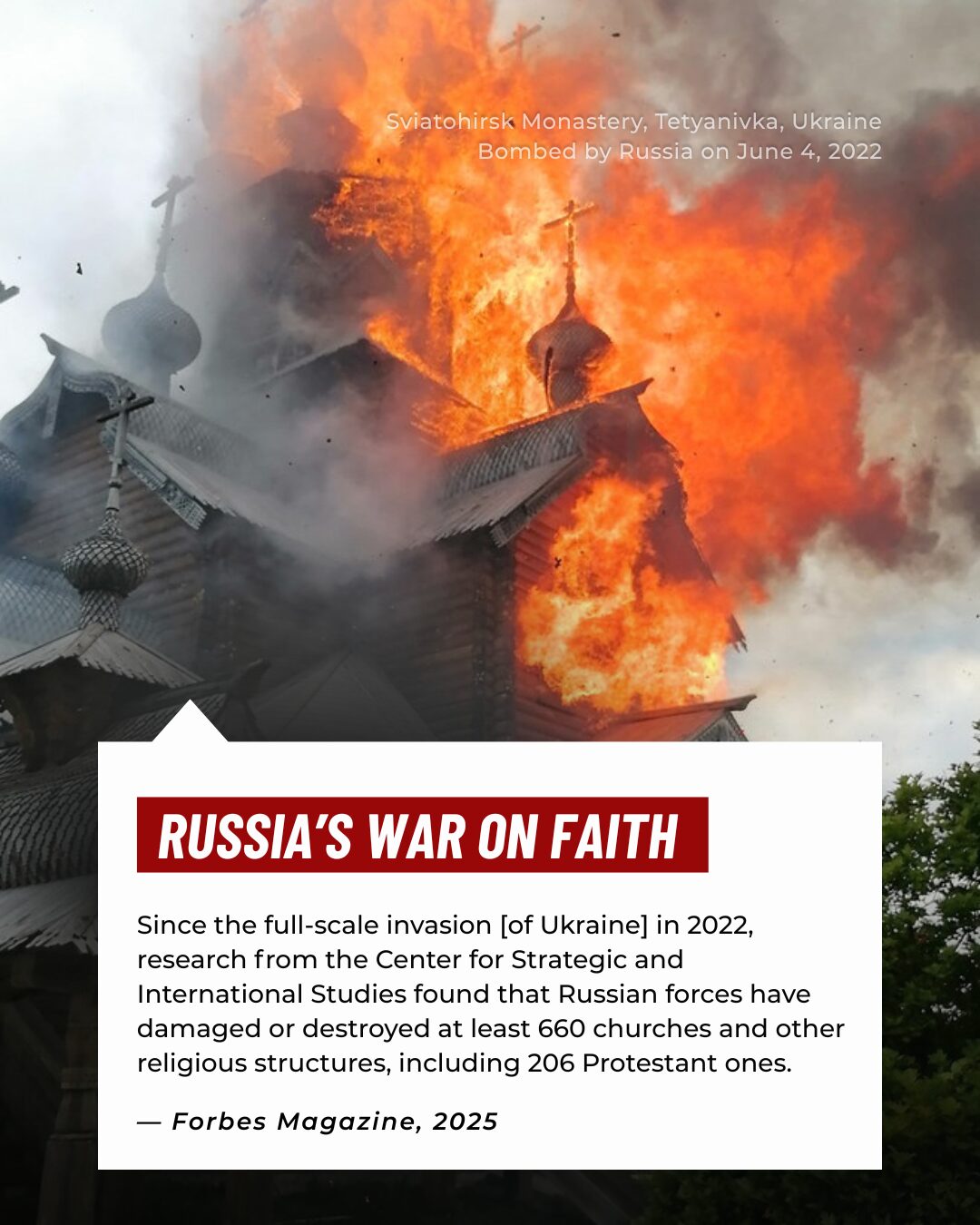 Research from the Center for Strategic and International Studies found that Russian forces have damaged 1